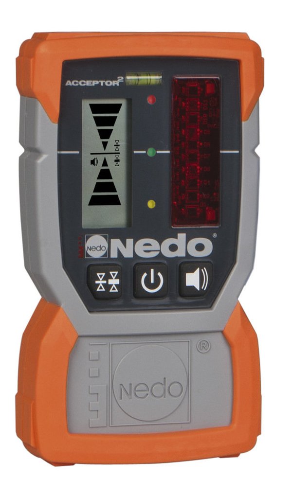 NEDO SIRIUS 1 H mit Acceptor 2 digital - Rotationslaser horizontal