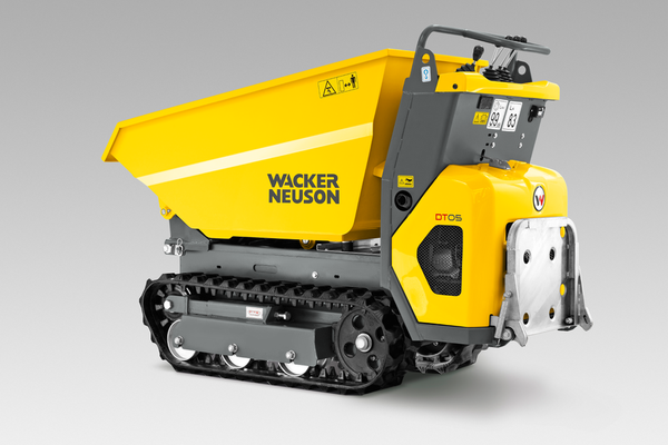 Wacker Neuson DT05e zero emission Minidumper mit Frontkippmulde 500kg Zuladung