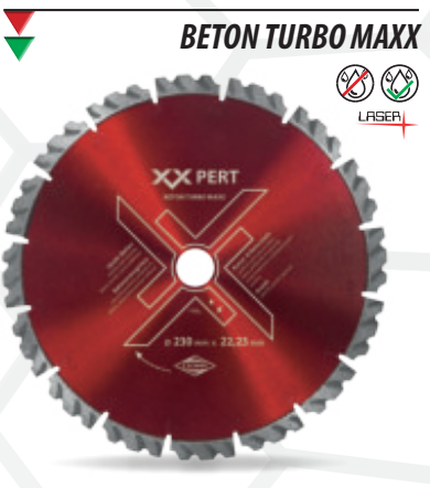 CEDIMA Diamant-Trennscheibe Beton Turbo Maxx